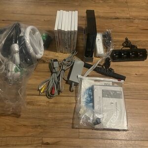 Nintendo Wii Gaming SetBlack Console